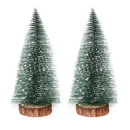 Mini juletre - Trefot i tre - Juletrær til bord - Hjem 10CM KLB