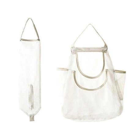 Riippuva verkkosäilytyspussi Verkkokassikassi Verkkoinen valkosipuliverkkopussi Verkkokassi sipuleille Valkosipuli Fr