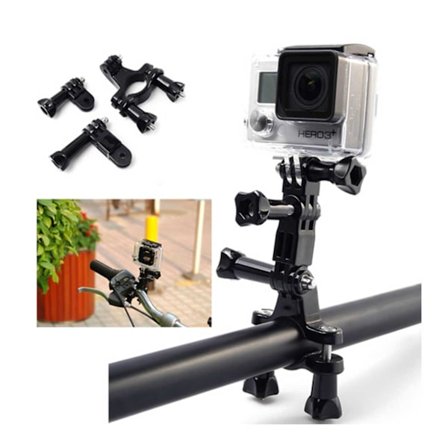 Universal Bicycle Cracket GoPro Action Camera POV Polkupyörän sääntölle