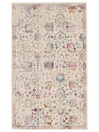 Wisteria Lavable 100X160 Petit Multicolore Tapis