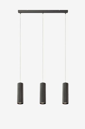 Markslöjd - Takpendel COSTILLA Rett 3L - Grå - Takpendler - Fra Homeroom