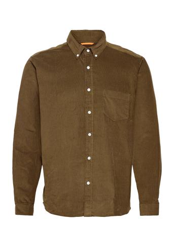 Field L/S Shirt Green Far Afield