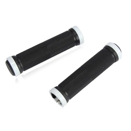 IC sett med 1 par sykkelgrep MTB BMX håndtak Lengde 13cm Diameter Ca 2,2cm
