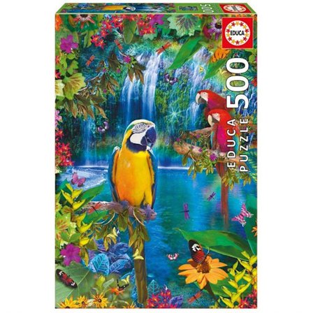 Educa Bird Tropical Land Pussel 500 bitar