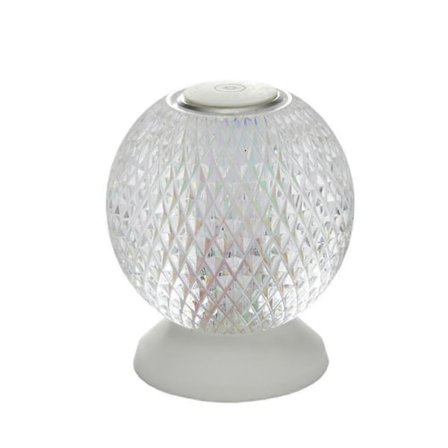 10 cm Johdoton Hehkuva LED-pallovalo, Ladattava Himmennettävä Kaksivärinen Vaihtuva Maapallovalo Tunnelmavalaisin Moderni Jalkalamppu Loistava 