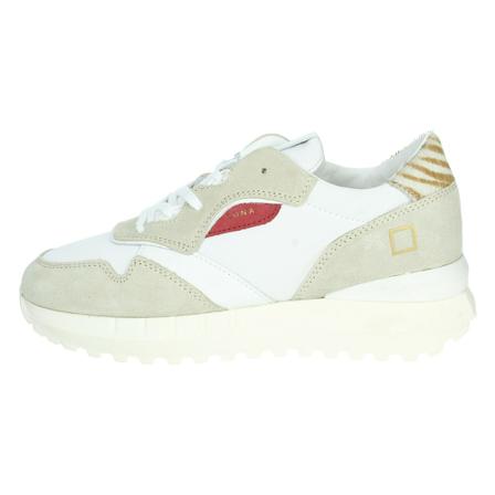 D.a.t.e. Luna Camp.130 Low sneakers , Beige , Dames , Maat: 37 EU