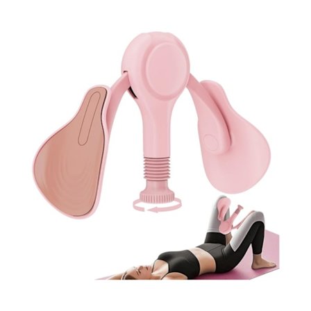 Opgraderet Lårmaster, Justerbar Indre Lår- & Bækkenbundstræner til Kvinder, Ben Toner Træningsudstyr med Modstand til Gl