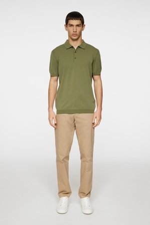 J.Lindeberg - Ridge Knitted Polo - Green - Man - XXL