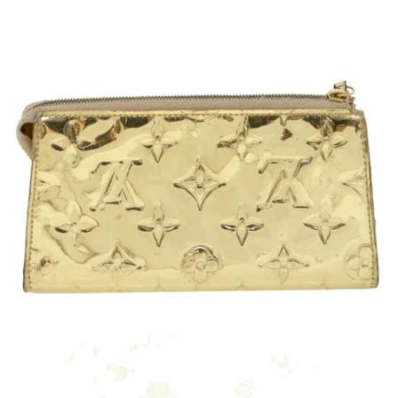 Louis Vuitton Vintage, Pre-owned Plastic pouches Geel, unisex, Maat:ONE Size