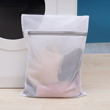 Tvättråd för tvättmaskin, set med 7 tvättpåsar, återanvändbara