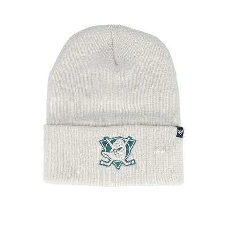 47 Brand - NHL Béžová cuff Beanie - Anaheim Ducks NHL Haymaker 47 Knit Adu Bone Cuff @ Hatstore