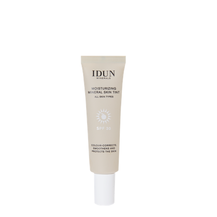 IDUN Minerals Moisturizing Mineral Skin Tint farget dagkrem SPF 30 Light Neutral