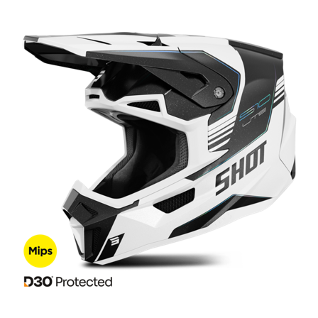 MX-kypärä Shot Lite Holografinen helmiäinen M