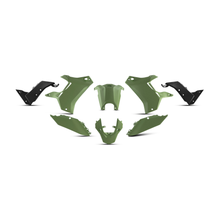 Kunststoffkit Rtech Revolution 4-teilig – Tenere (Front, Heck, Seiten, Kühlerverkleidung) - Yamaha Tenere 700 2019-2024