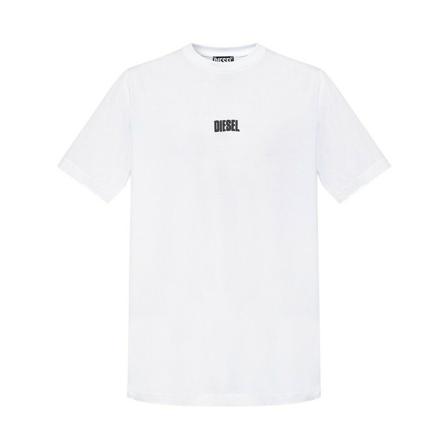 Diesel, T-Shirts Wit, Heren, Maat:2XL