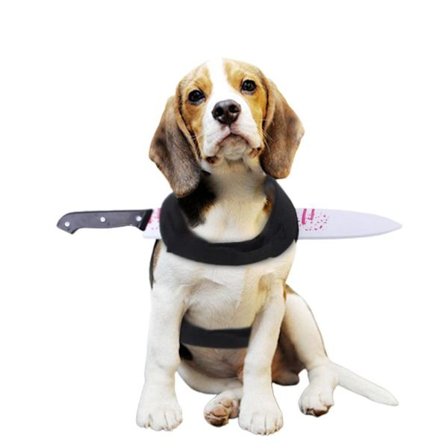 Halloween Hund Blodig Kutter Vest Skummelt Kostyme Realistisk Kjæledyr Cosplay Tilbehør Trick Prop