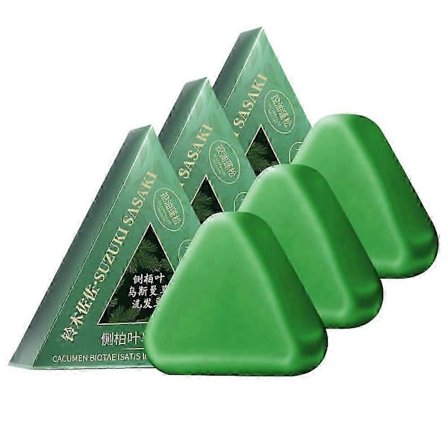 Orchidaceae Usman Gräs Schampo 120g Handgjord Tvål Hårvårdande, Håroljekontroll, Uppfriskande, Fluffigt och Lugnande Hårfolliklar