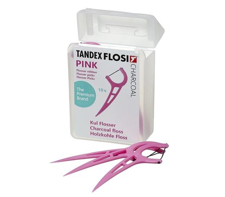 Tandex Tandtråd Pink, Medicin & Pleje, Mund & Tandpleje, Tandtråd