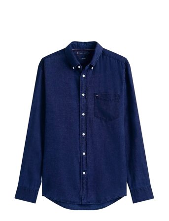 Tommy Hilfiger | Flannel Indigo Shirt | S