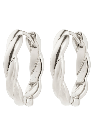 Pilgrim Declan Earrings Silver-Plated Smycken & klockor Dam Silver ONESIZE