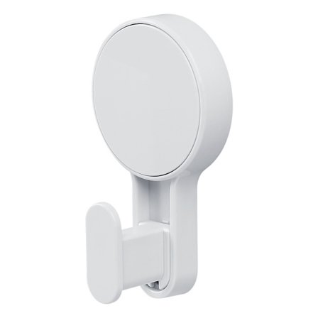 Hvitt Sett med 4 Gjenbrukbare Veggkroker Kraftig Last 5 kg, Luxear