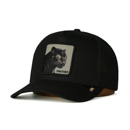 Black Panther Mesh Keps Baseball Keps Trucker Keps Svart