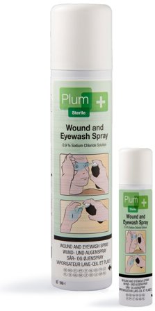 Plum 45530 Sår- og øyerens spray 50 ml, Førstehjelp