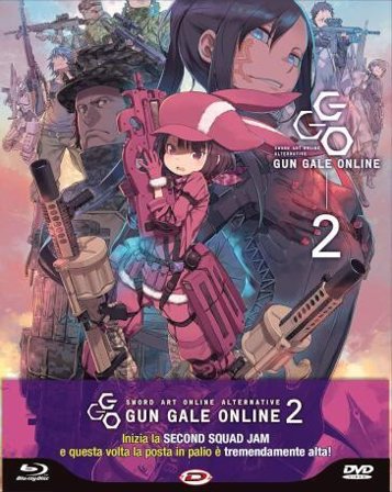Sword Art Online Alternative Gun Gale Online #02 (Eps 07-12) (Ltd Edition) (Blu-Ray+Dvd)