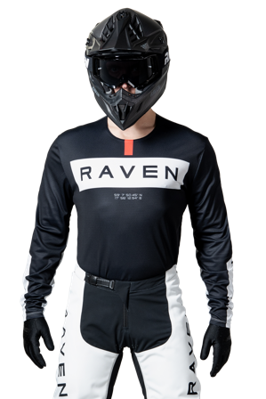 Crosstrikot Raven RV-One Schwarz M