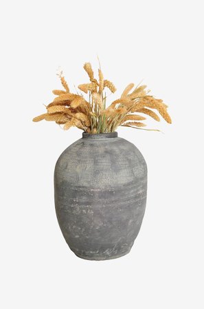 Nordic Furniture Group - Keramikkruka Rustik, dia 37 - Grå - Krukor & vaser - Från Homeroom