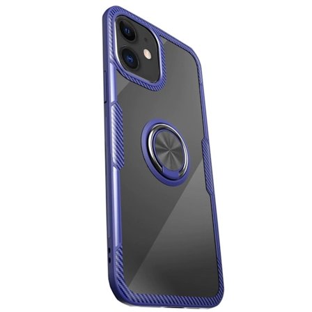 iPhone 12 - Praktiskt LEMAN Skal med Ringhållare