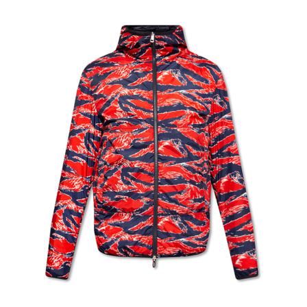 Moncler, Bressay Reversible Hooded Jacket Rood, Heren, Maat:XL
