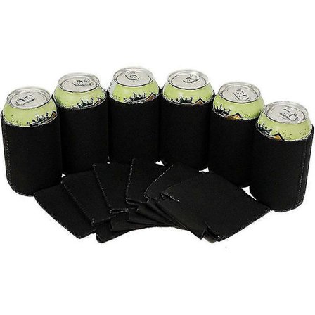 6-pakning Blank Ølboks Kjølere Ermer Neopren Ølboks Kjøler Drikkeflaskeholder Erme