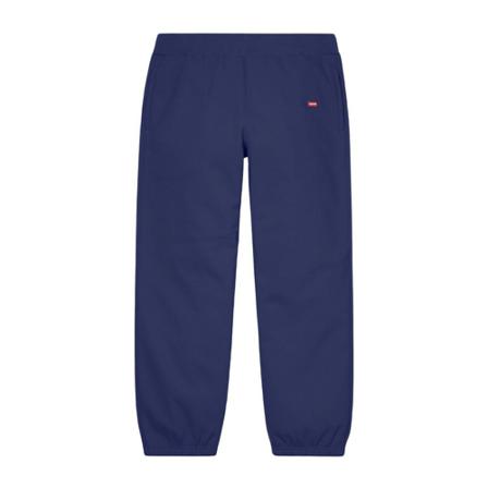 Supreme, Cropped Trousers Blauw, Heren, Maat:W30