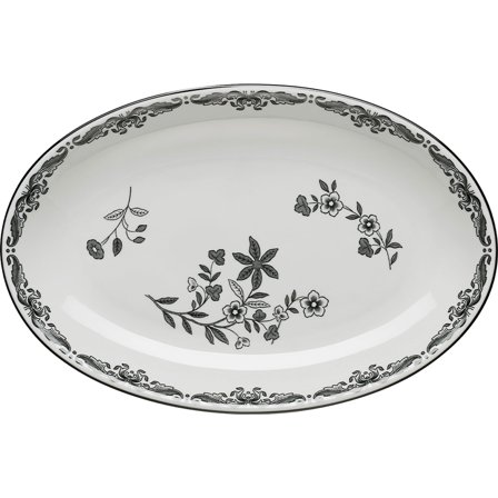 Rörstrand serveringsfat ovalt, svart | Dukning & Servering > Serveringsskålar > Serveringsfat | Bagaren och Kocken