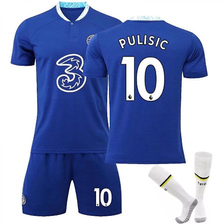 22-23 Chelsea Hemma Fotbollströja Träningströja No.19 Mount S No.10 Pulisic 2XL