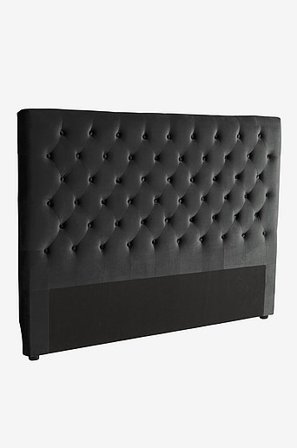 Jotex - Szczyt Łóżka 180 Cm Ciemnoszary - SKENE - Kup Zagłówki do łóżek firmy Jotex