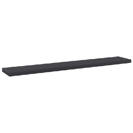 Vidaxl Hyllplan 8 St Grå 60x10x1,5 Cm Konstruerat Trä Grå