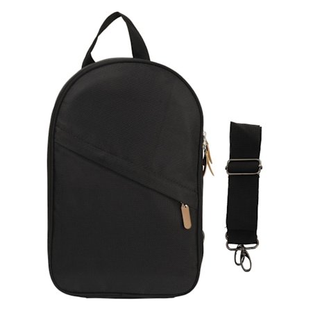 Camping Kokkeutstyr Veske Polyester Fiber Multifunksjonell Bærbar Camping Kjøkkenutstyr Organizer Oppbevaringspose for Utendørs BBQ Reise Svart