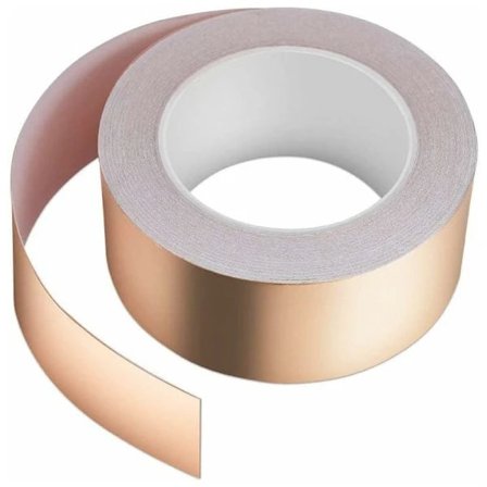 Kobbertape 20m*30mm kobberfolietape skjermingstape kretskort (0,06mm tykk)
