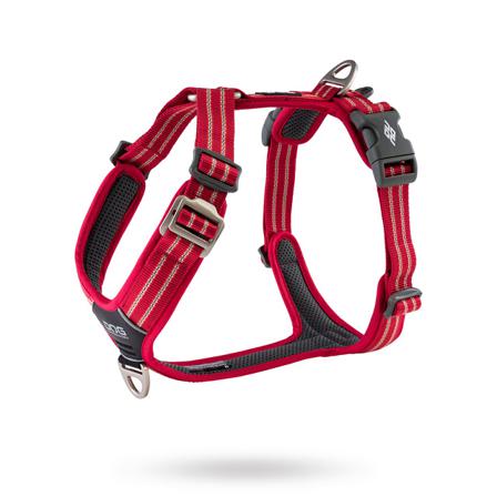 COMFORT WALK AIR HARNESS NY 2020 - Classic Red - Klassiska hundselar, Jacket, Step-in, Y-Selar Dragselar, Fodrade vinterselar på Doggie.se