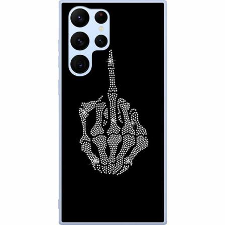 Samsung Galaxy S22 Ultra 5g Premium Skal Fuck You Bling