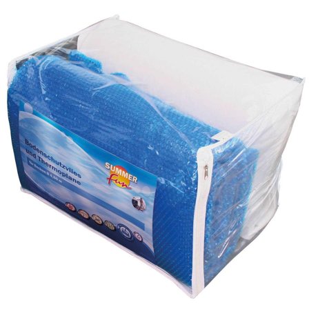 Planet Pool 2500681 Pohjasuojamatto lämpöpeitteellä, Ø 244 cm, Uima-altaat & ulkoaltaat