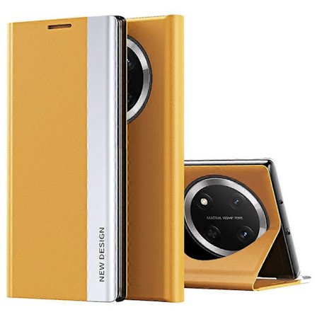 Kompatibel med Honor Magic7 Lite 5G Deksel Anti-fall Lær Telefondeksel med Støtte