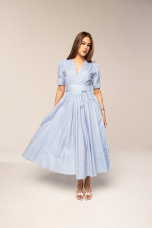 Maria Dress Seaside Stripe Seaside Stripe / 2XL