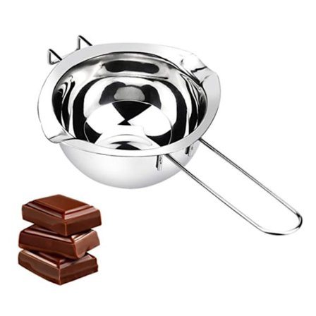 Rostfritt stål Choklad Sockerskål Fondant Socker Smör Uppvärmning smältdegel