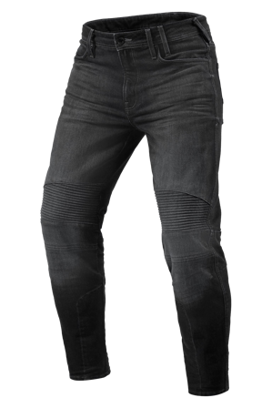 Blugi Motocicletă Rev'It! Moto 2 TF gri închis uzat W31 x L32