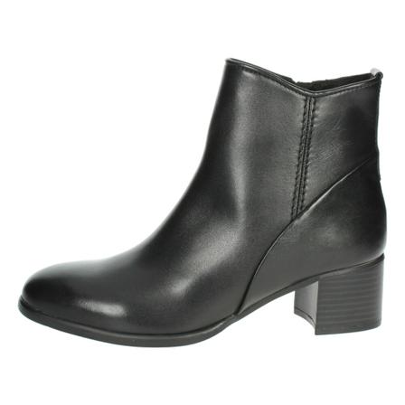 Marco Tozzi, Heeled Boots Czarny, Kobieta, Rozmiar: 39 EU