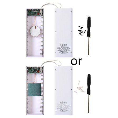 Bärbar extern låda Löstagbar 22,5W QC3.0 PD LCD DIY 20x18650 batteri för case Power Bank för Shell Powerbank Protect