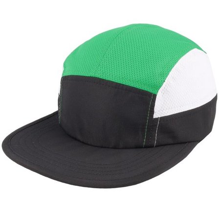 Kumo - Svart 5panel Keps - Sport Green/Black/White 5-panel @ Hatstore